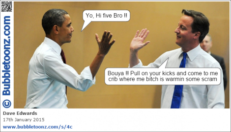 Cameron and Obama's Bromance
