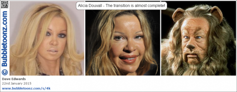 Alicia Douvall - The transition is almost complete!