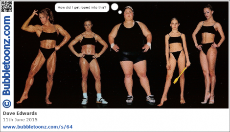 Five fit athletes