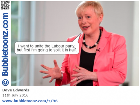 Angela Eagle wants to unite the Labour party by splitting it in half