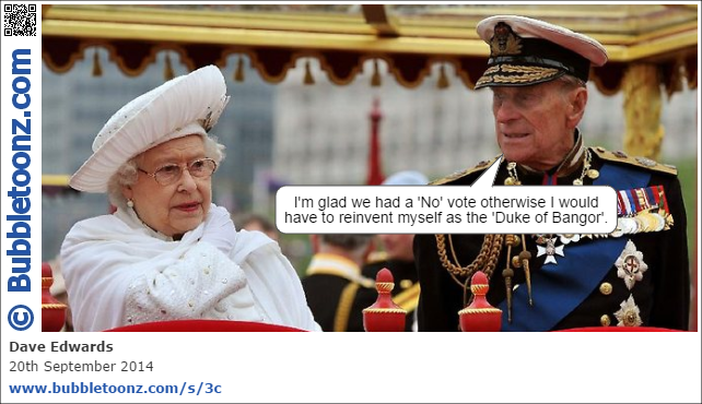 The Duke of Edinburgh reinvents as the Duke of Bangor