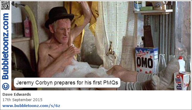 Jeremy Corbyn prepares for his first PMQs