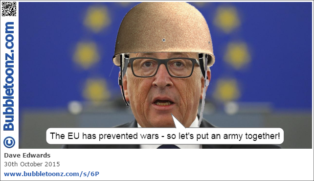 Jean-Claude Juncker wants the EU to put an army together