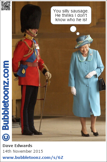 The Queen recognises Prince Philip